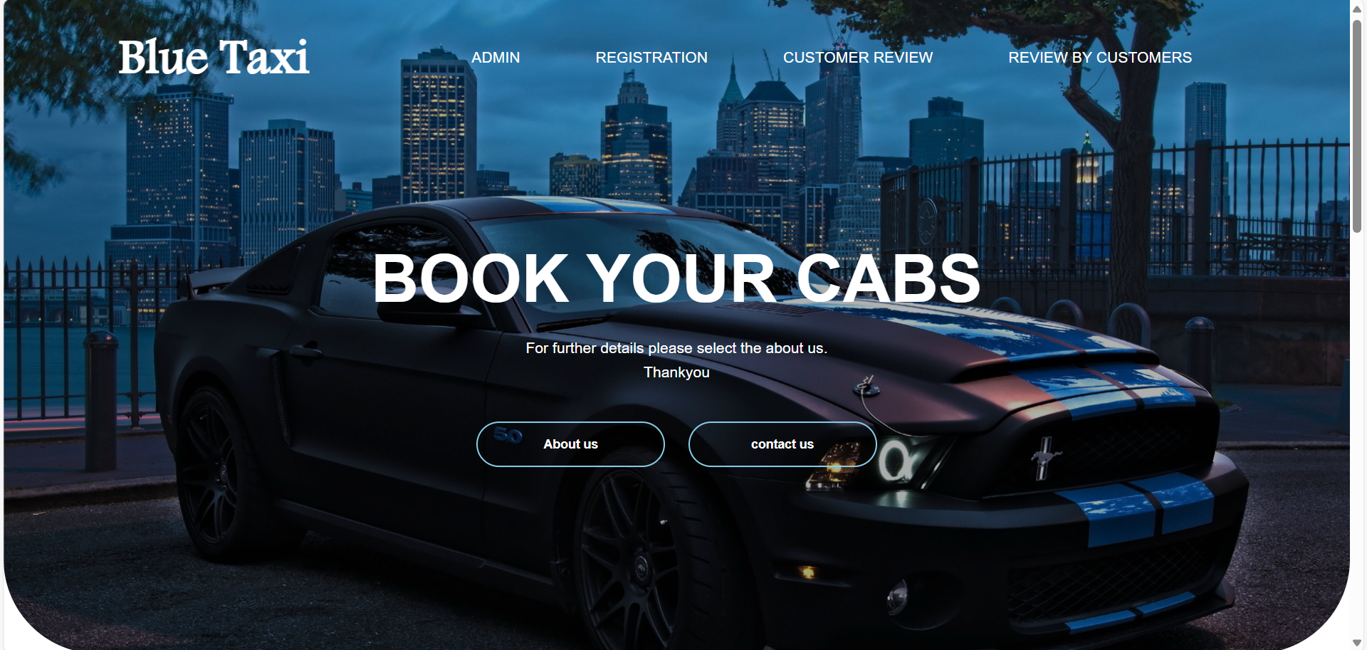 Cab Management Project